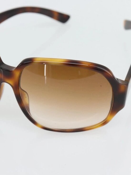 GUCCI Tortoise Pattern Sunglasses Plastic Brown Auth BA13260 main image 4